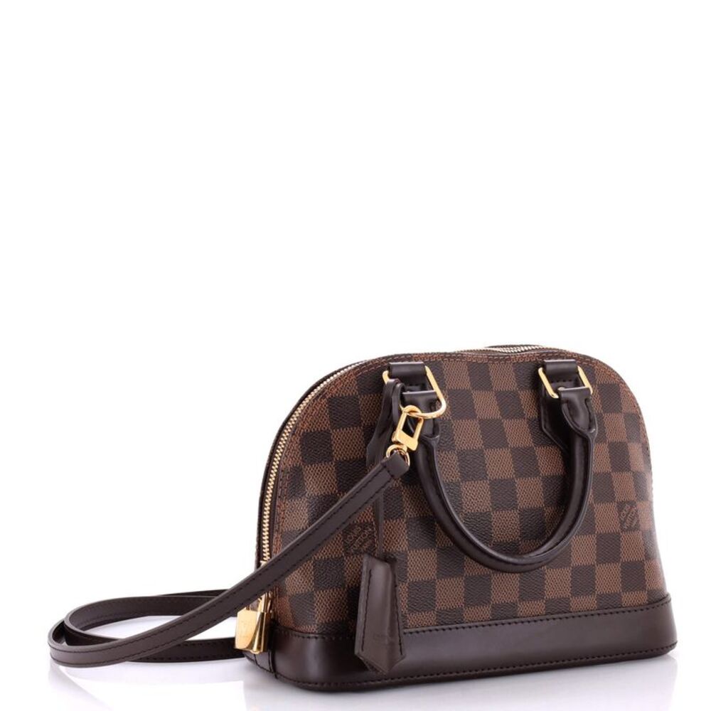Louis Vuitton Alma Handbag Damier BB Brown - Picture 2 of 7
